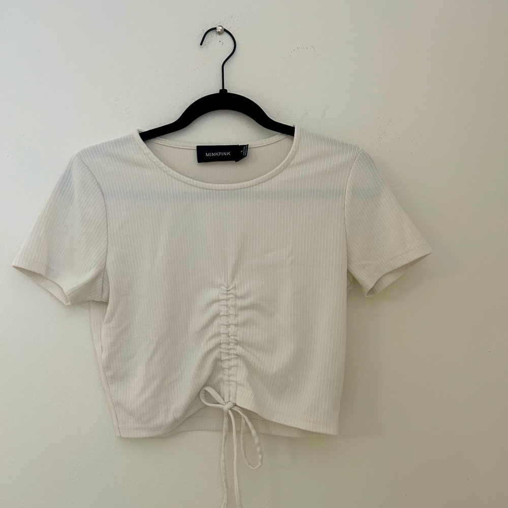MinkPink Cropped Top